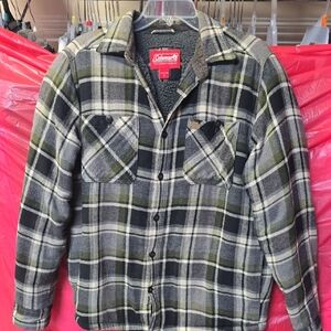 Coleman Green Plaid Men's Jacket